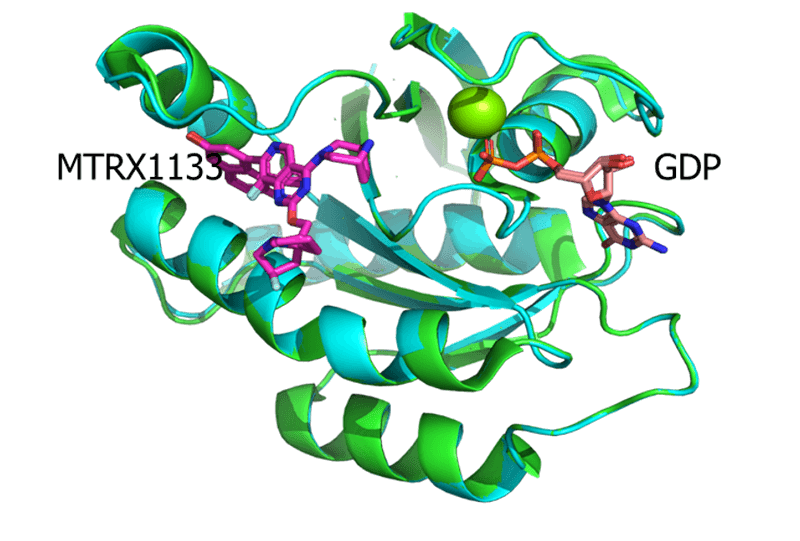 KRAS-G12D-RTX1133-共结晶与MRTX1133（7RPZ，PDB）的结构比力.png