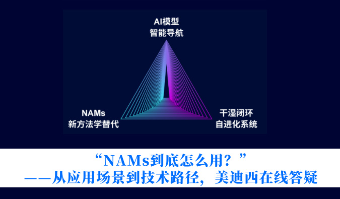 “NAMs到底怎么用？”——从利用场景到技术蹊径，J9集团在线答疑
